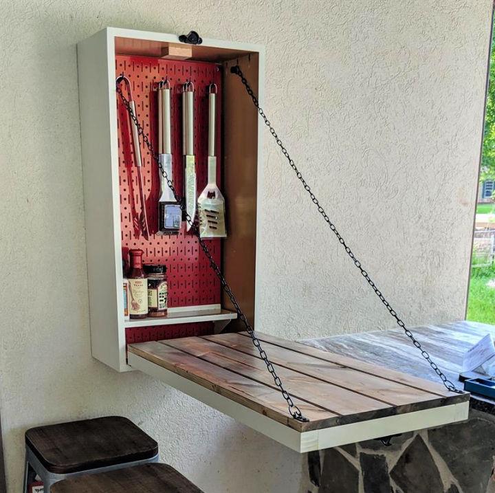 DIY Murphy Grill Station