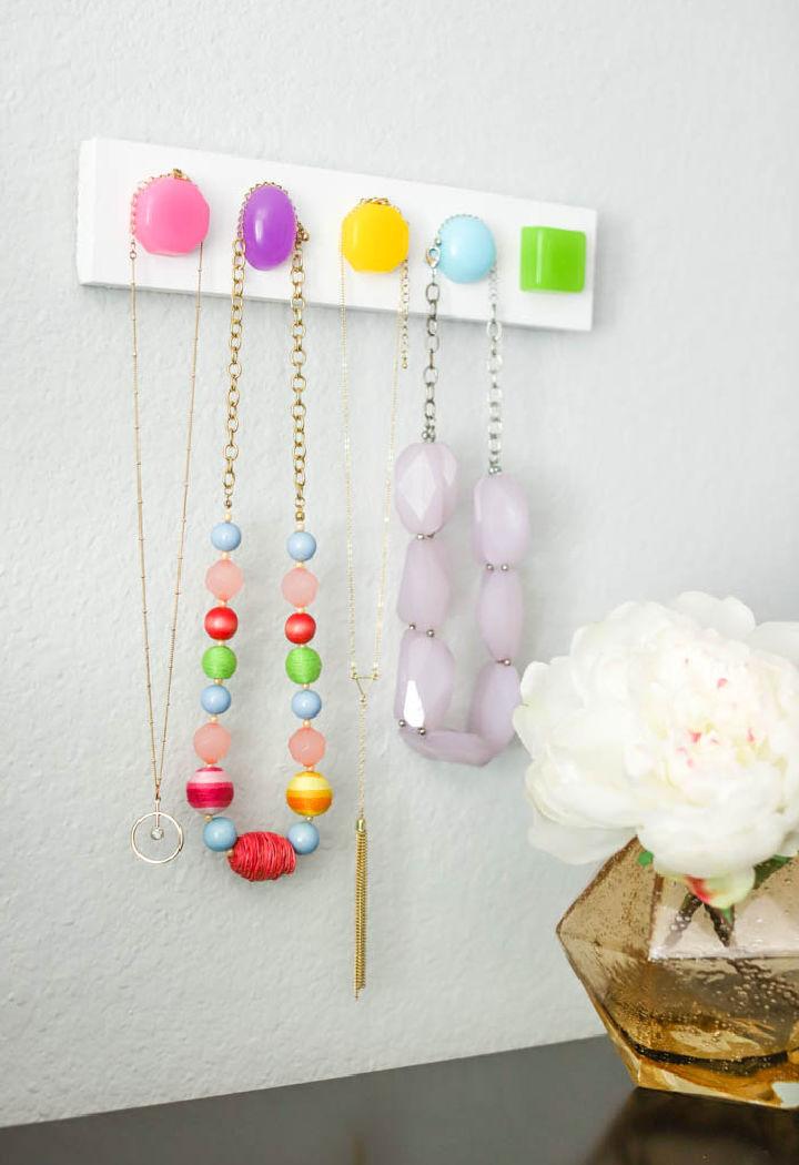 DIY Resin Jewelry Holder