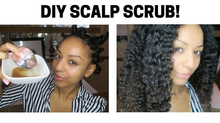 DIY Scalp Scrub for Natural Curly Hair
