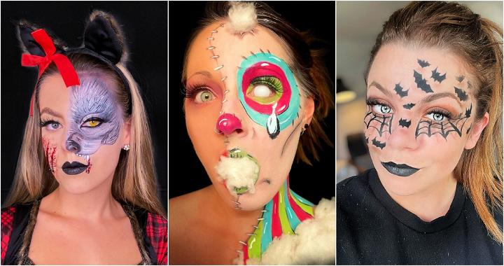 40 Easy Halloween Face Paint Ideas - Easy Face Paint Ideas for Halloween