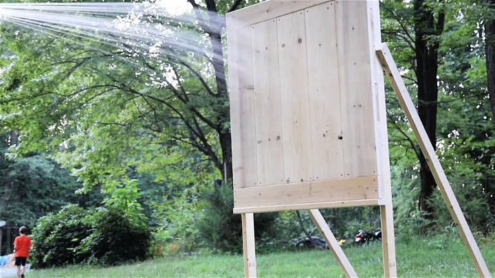 Easy and Quick Axe Throwing Target