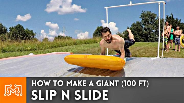 Easy to Make Slip N Slide