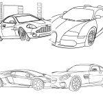 15 Free Sports Car Coloring Pages for Kids and Adults