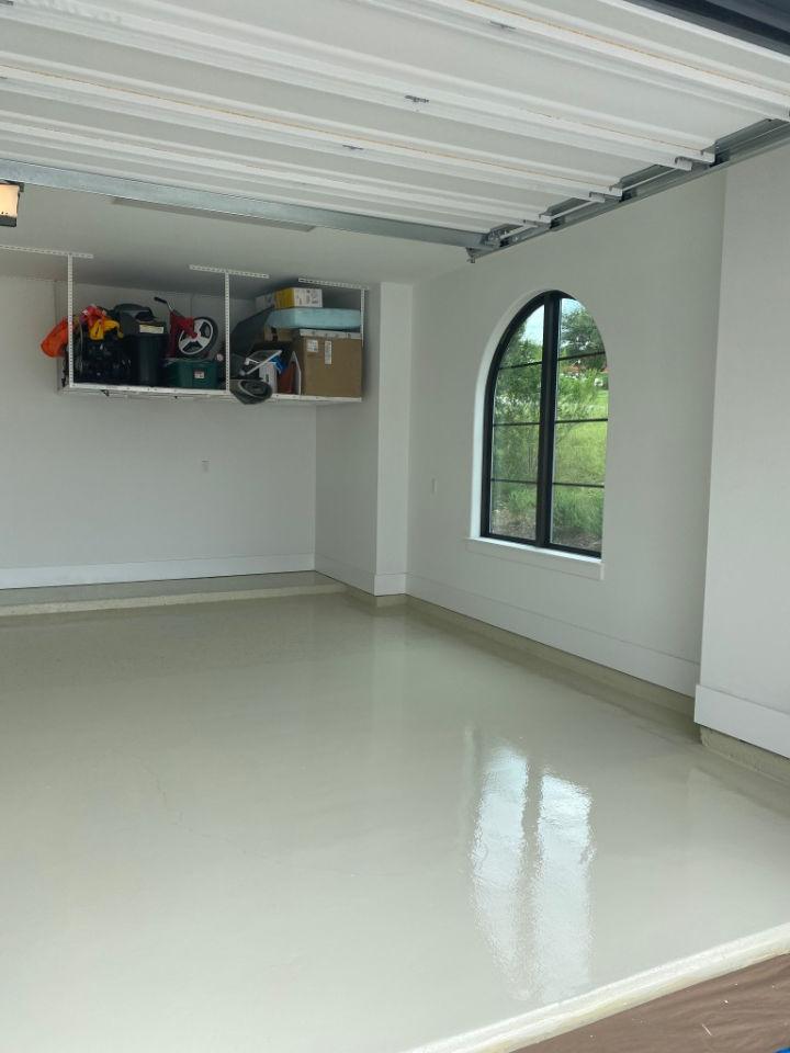 Garage Makeover with Epoxy Floor