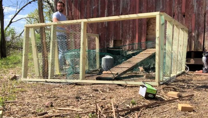 DIY Hawk Proof Chicken Run