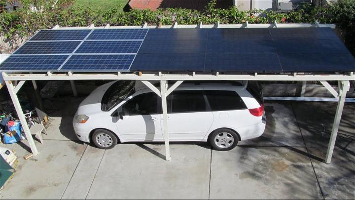 Home Made KW Solar Carport