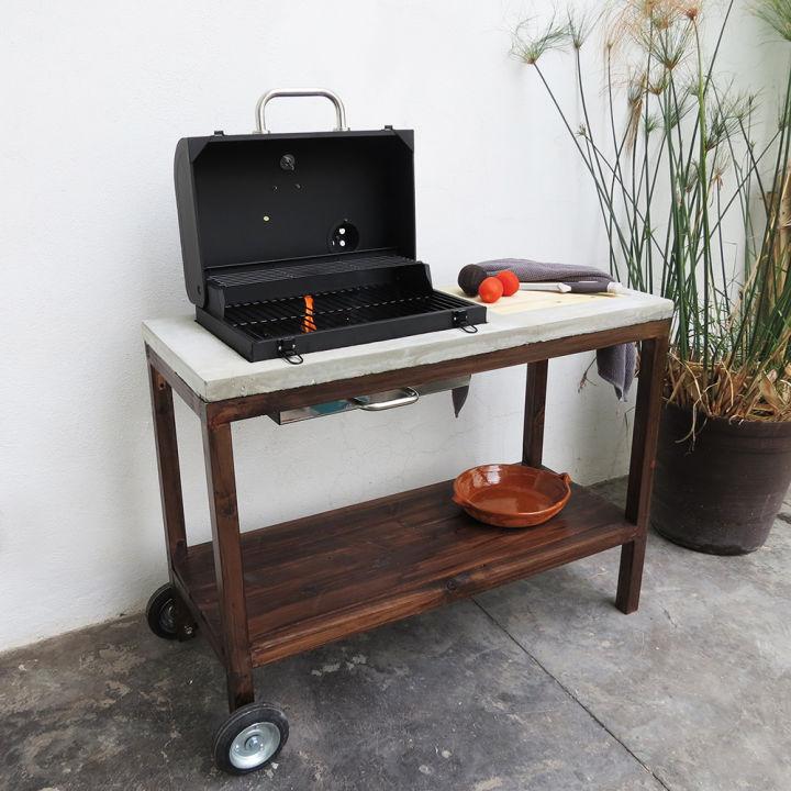 Homemade Grill Cart