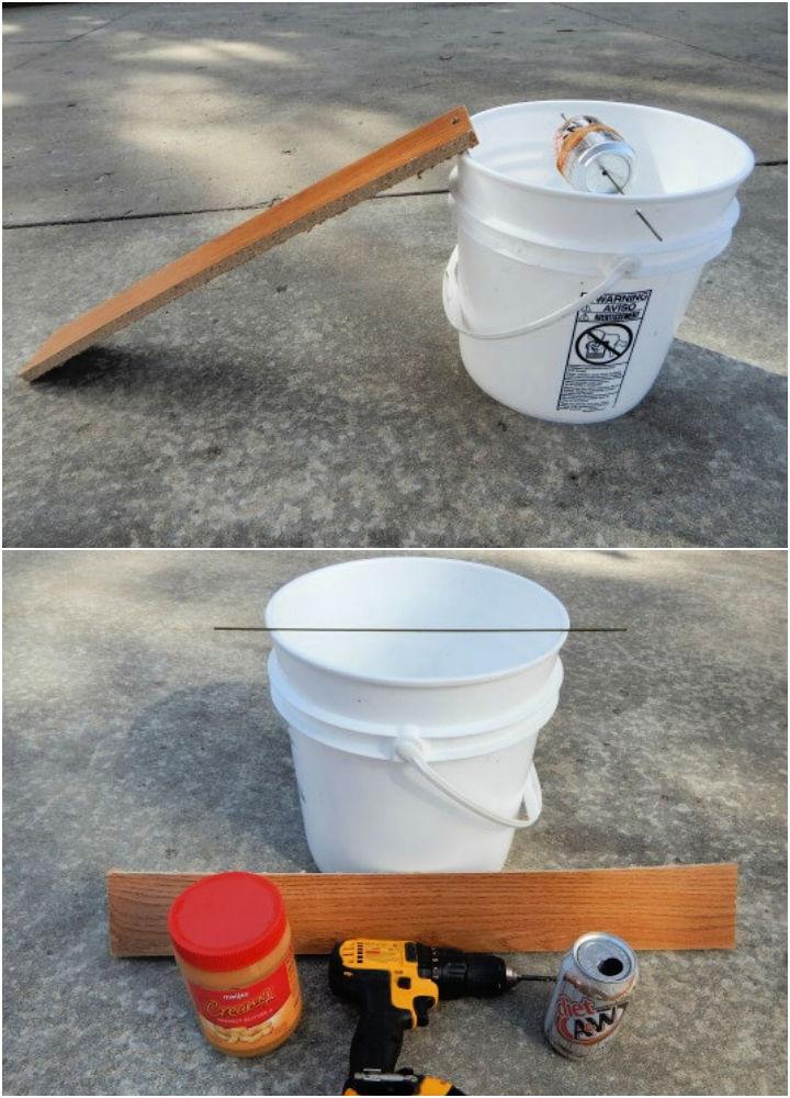 Homemade Mouse Trap Using Bucket