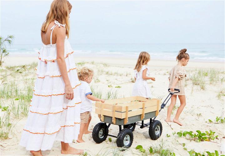 How to Build a Beach Cart with Victoria