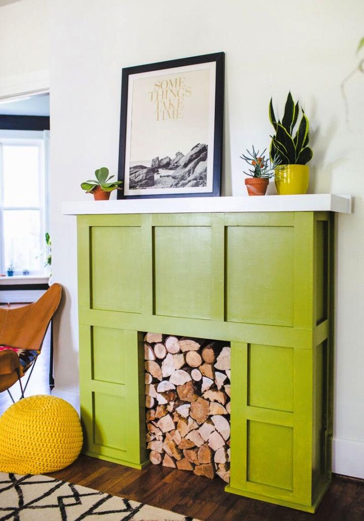 How to Build a Faux Fireplace