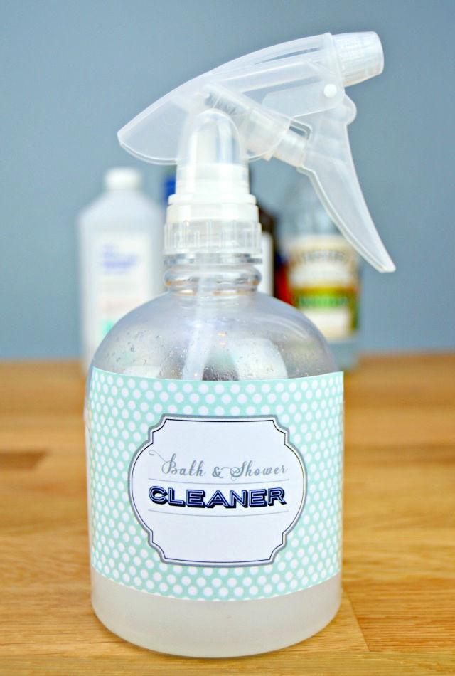 How to Make Shower Cleaner Spray