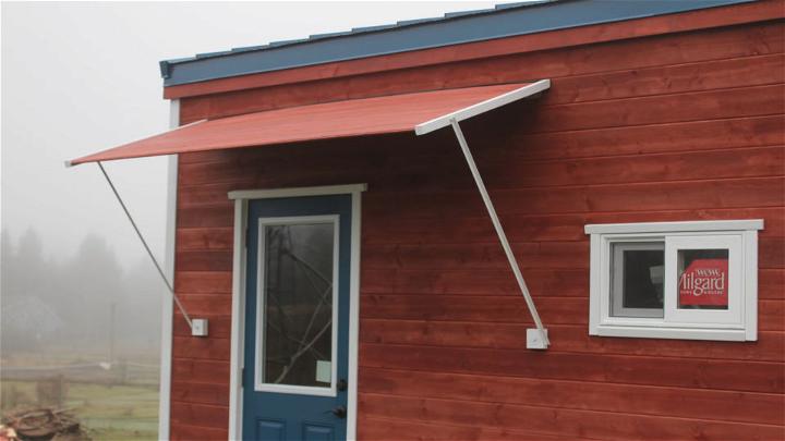 How to Make Tiny House Awning