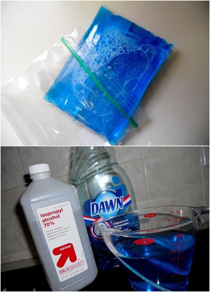 Make Ice Pack With Rubbing Alcohol