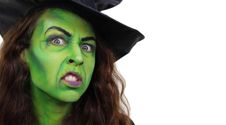 Make Your Own Witch Face Paint