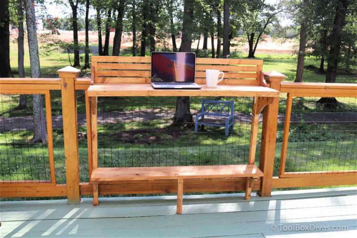 Make a Balcony Bar Table