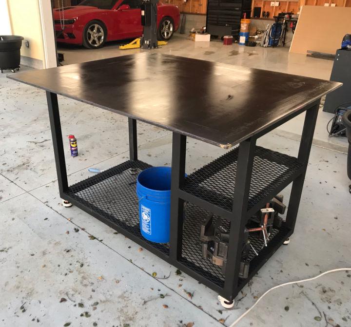 Make a Welding Table with Storage