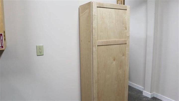 Making a Tall Garage Storage Cabinet