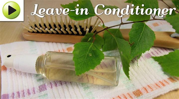 Moisturizer Leave in Conditioner Recipe
