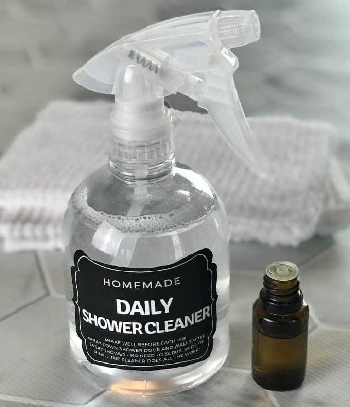 Non Toxic Daily Shower Cleaner