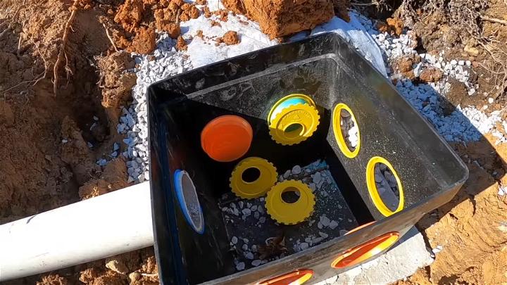 Off Grid Septic System Install