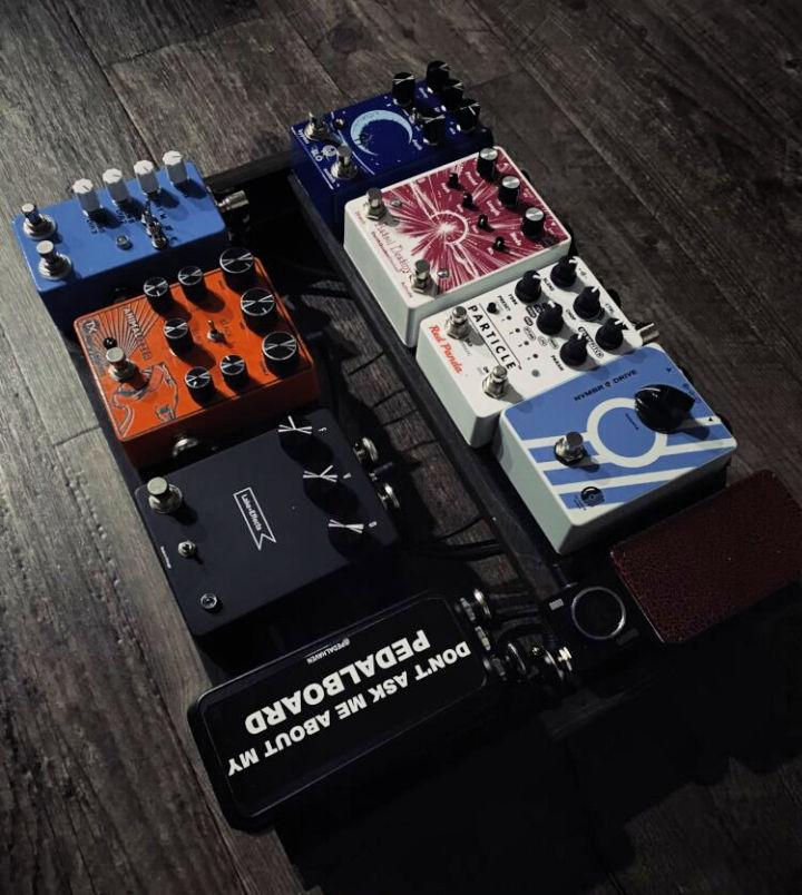 Pedalboard Out of Wood for Under $10