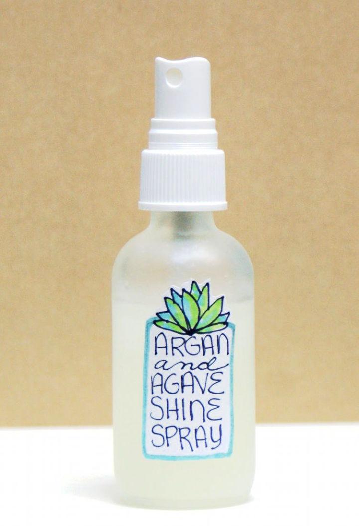 Shine Spray and Leave in Conditioner