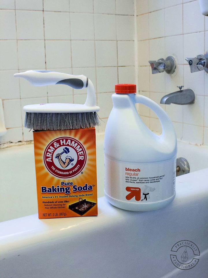 Shower Grout Cleaner with Bleach