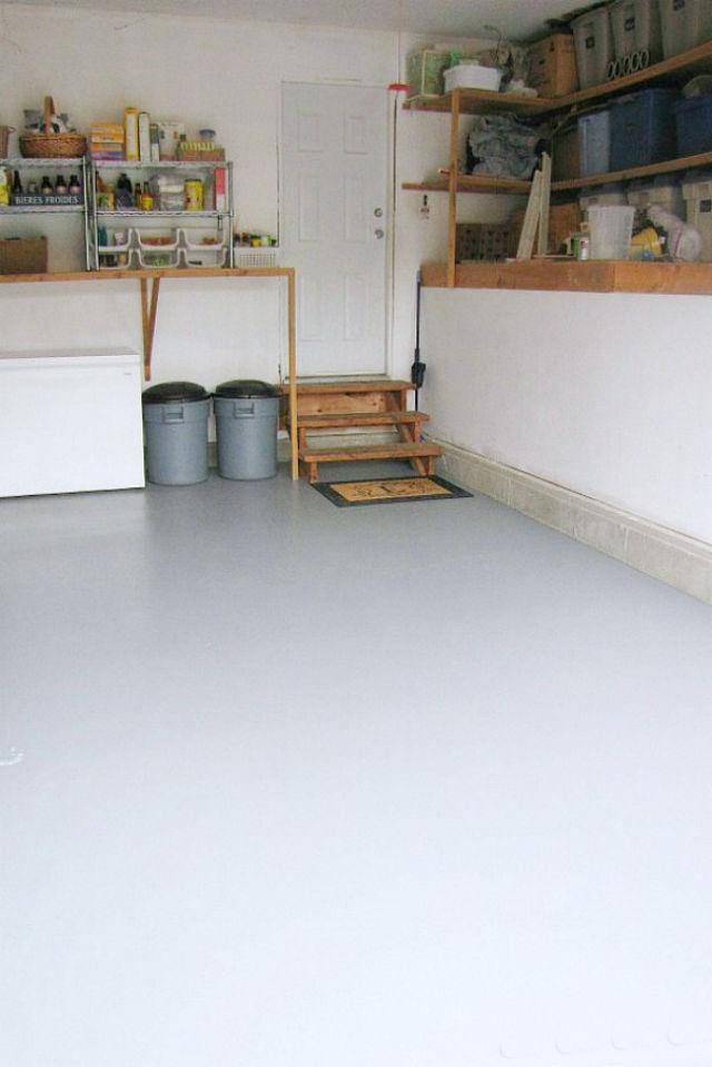Simple Epoxy Paint a Garage Floor