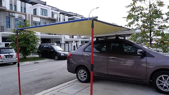 Simple and Easy Car Awning