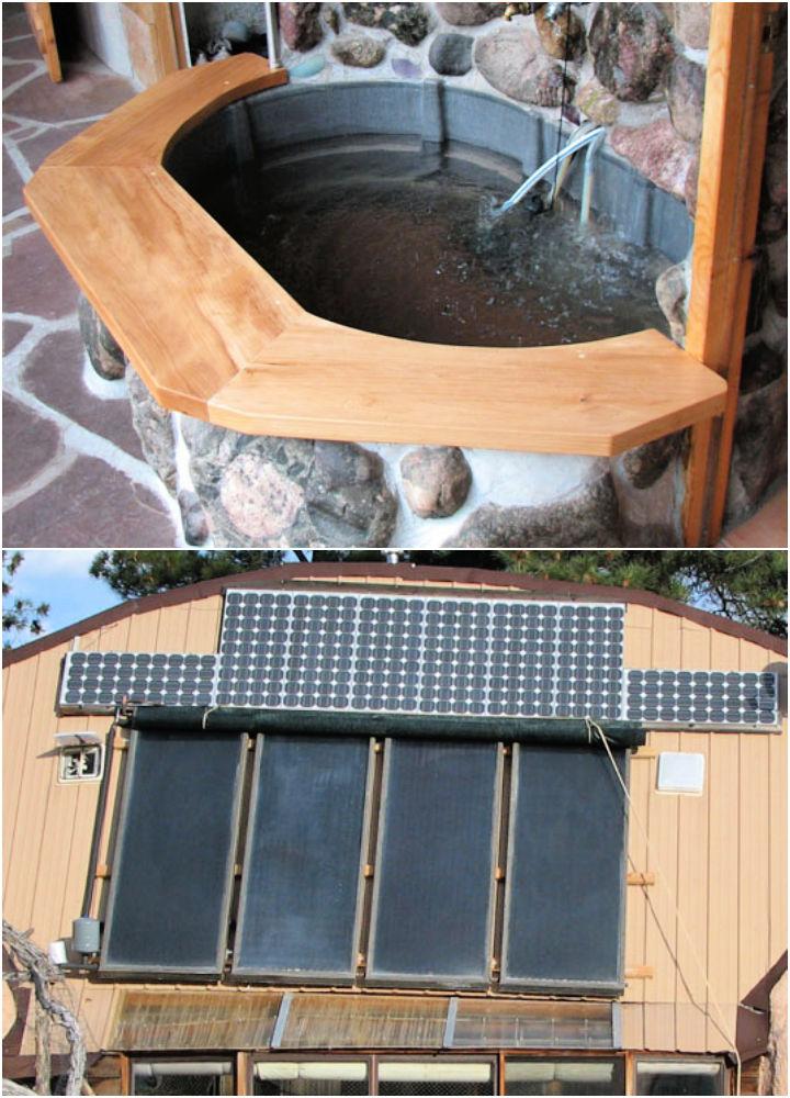 Solar Powered DIY Hot Tub