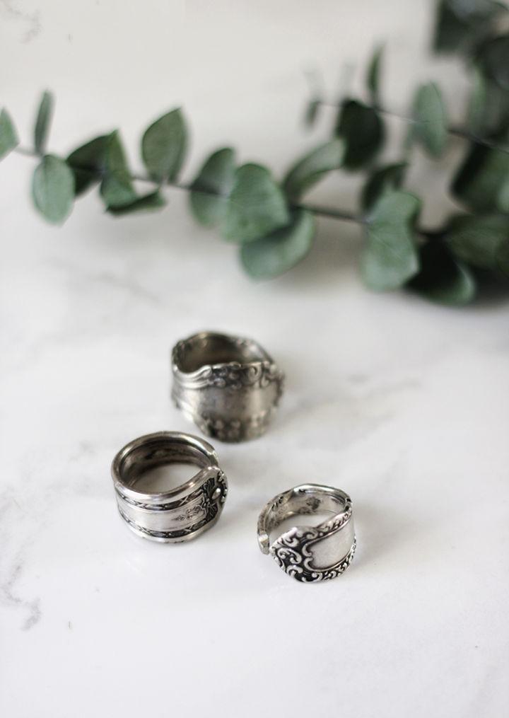Spoon Ring Gift for Year Anniversary