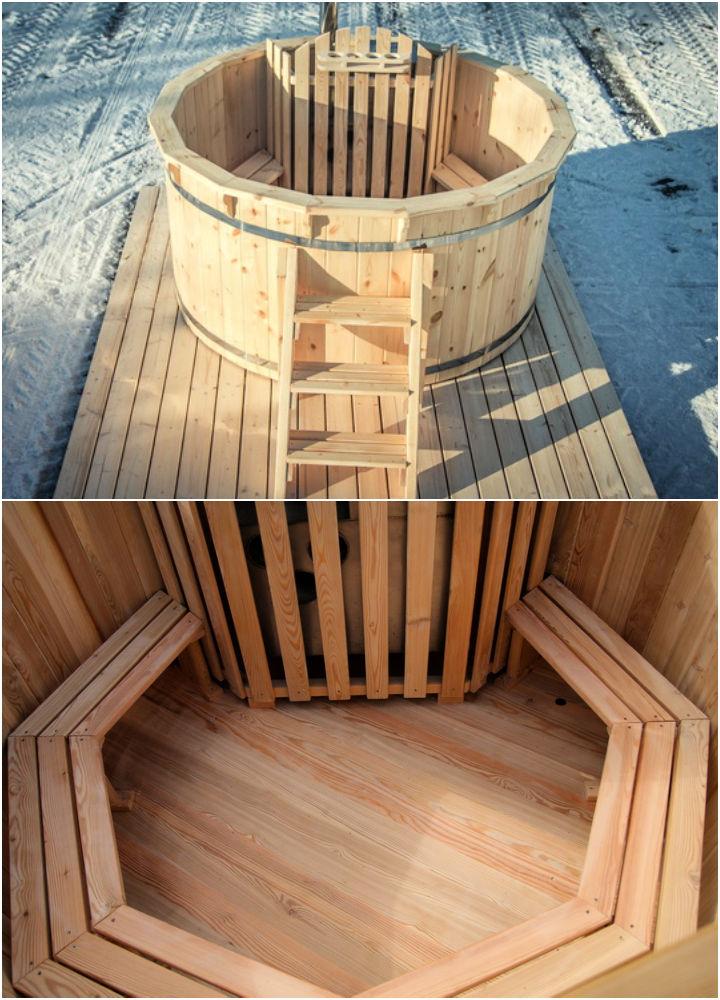 Wooden Hot Tub