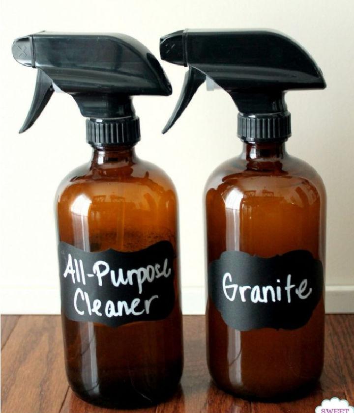 All Purpose Granite Cleaner Recipe
