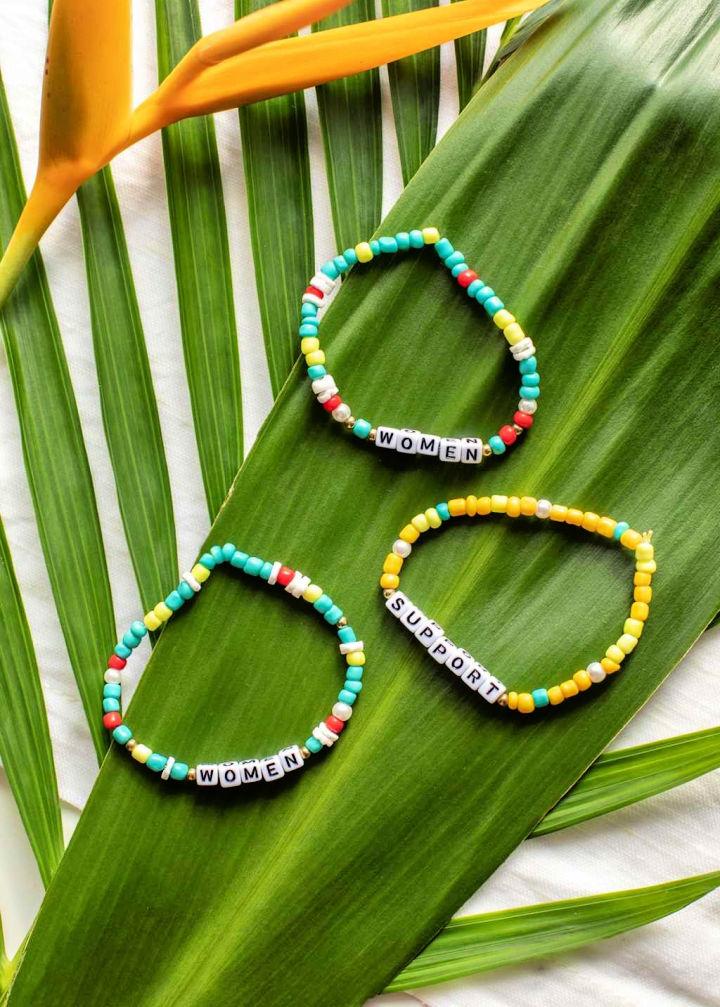 Beaded Grown Up Friendship Bracelets