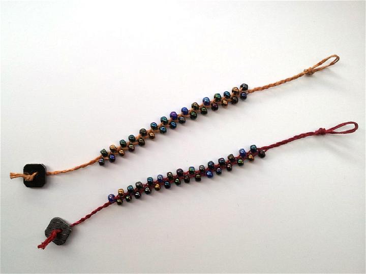 Braided Seed Bead Bracelets