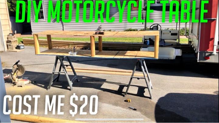 Budget Friendly Motorcycle Table Under