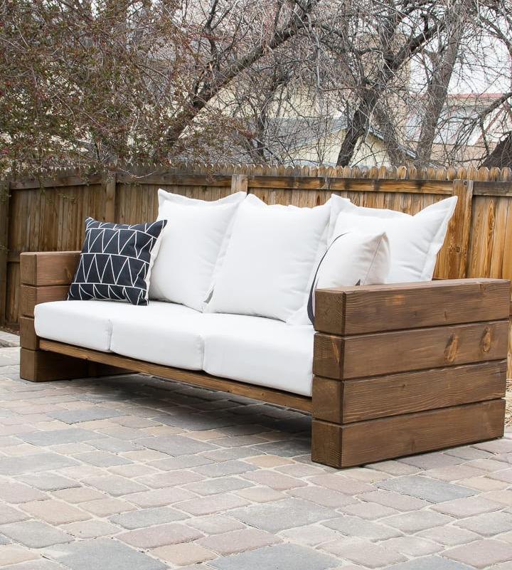 Build Your Own Outdoor Sofa