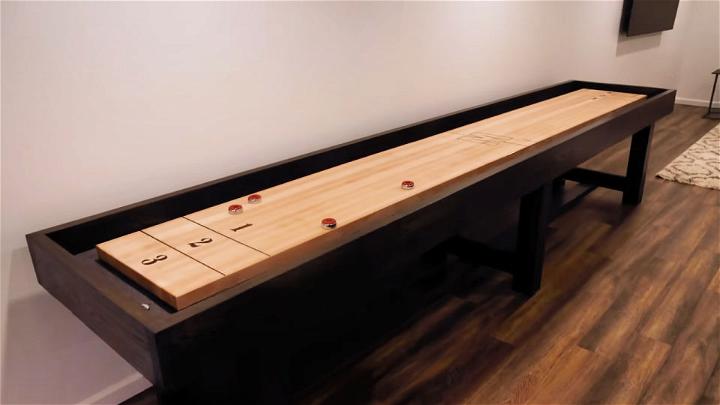 Build Your Own Shuffleboard Table from Scratch
