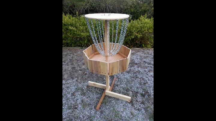 Build a Wooden Disc Golf Basket