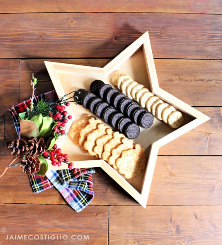 Build a Wooden Star Food Tray