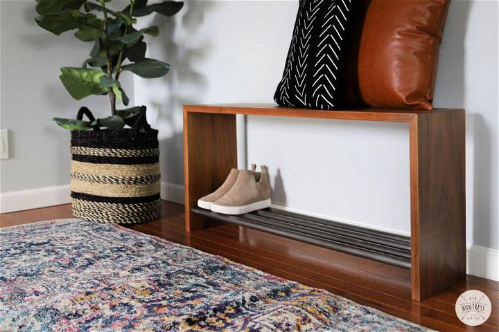 Building an Entryway Bench With Shoe Storage