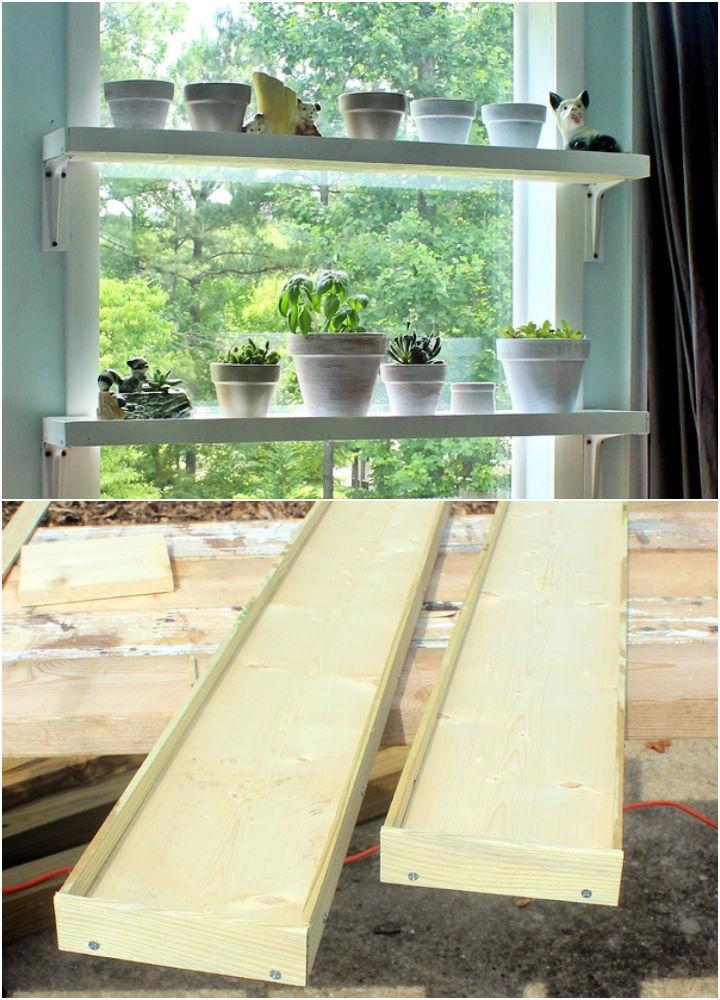 Cat Proof Window Plant Shelf