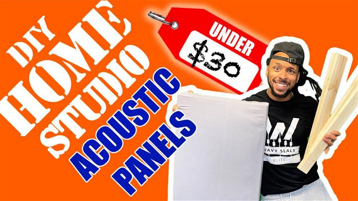 Cheap Acoustic Home Studio Panels