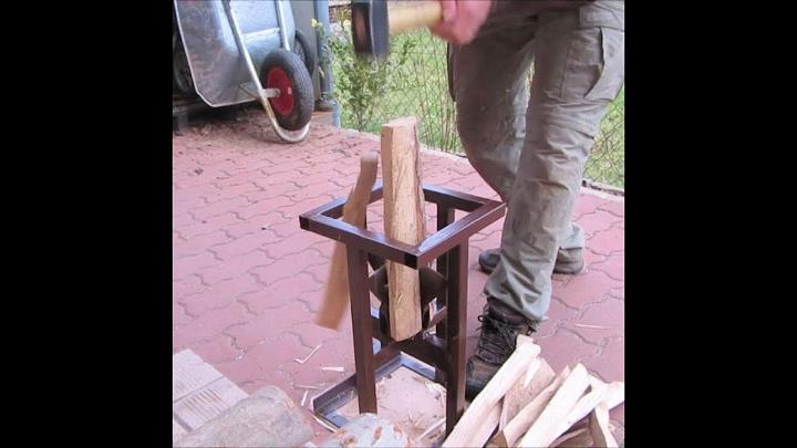 Cheap Log Splitter with 4 Blades