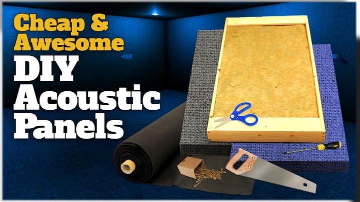 Cheap and Awesome Acoustic Panels