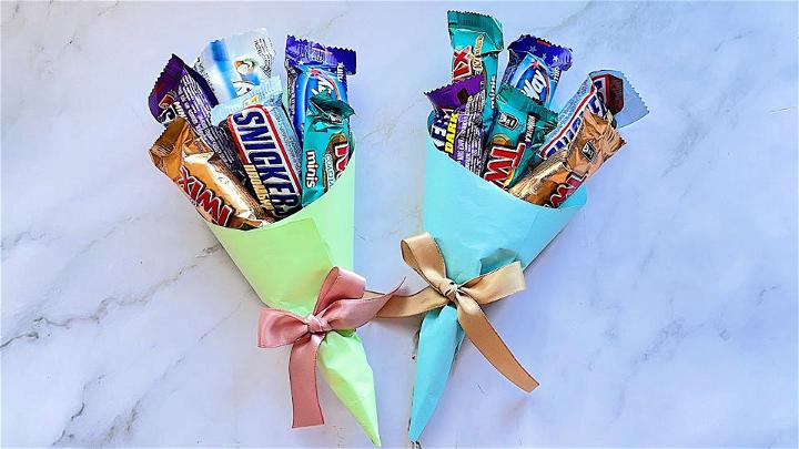 Chocolate Bouquet from Office Paper