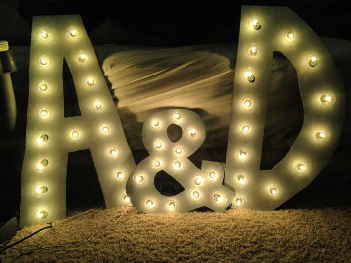 Custom Marquee Letters