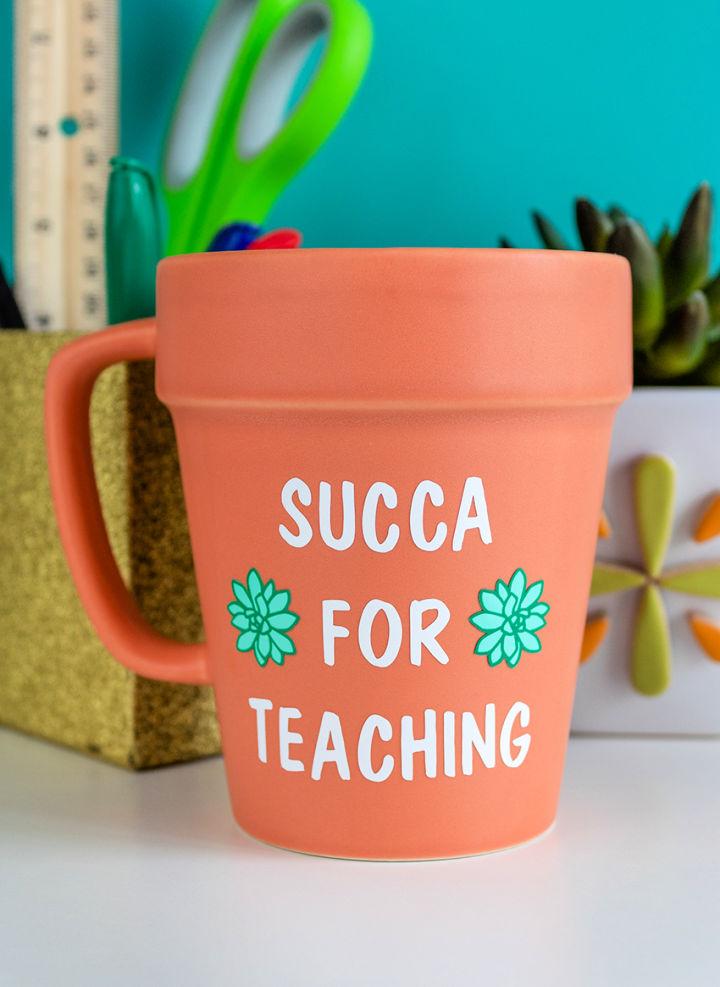 Cute Succa for Teaching Mug