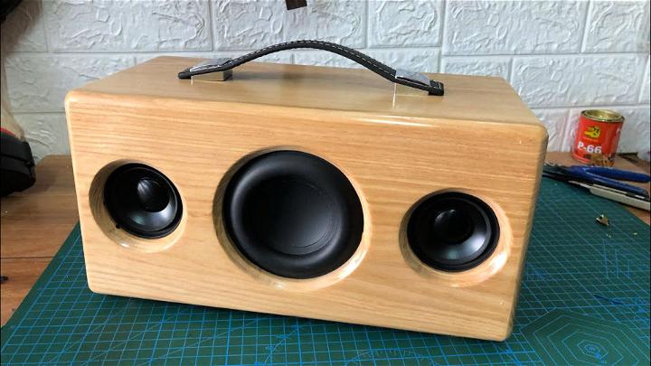 DIY 2.1 Bluetooth Speaker Box