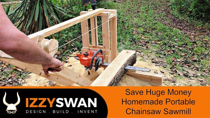 DIY 50 Dollar Portable Sawmill